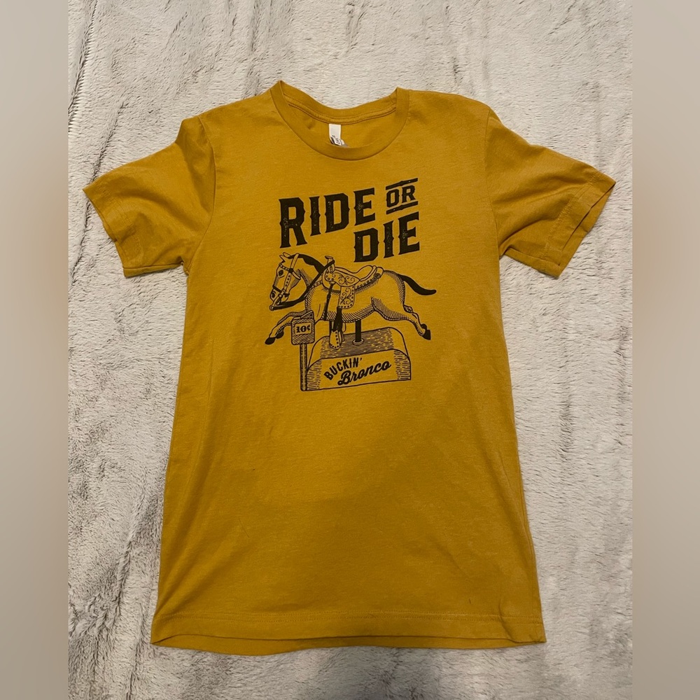 “Ride or Die” Western Tee / T-Shirt